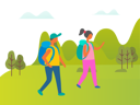 پیش‌نمایش فایل tourists-are-finding-way-from-jungle-10988730 از پک فعالیت افراد