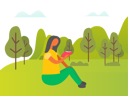 پیش‌نمایش فایل woman-is-reading-book-in-garden-10988731 از پک فعالیت افراد