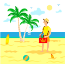 پیش‌نمایش فایل boy-is-enjoying-at-beach-10988713 از پک فعالیت افراد