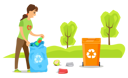 پیش‌نمایش فایل girl-is-cleaning-garden-waste-10988702 از پک فعالیت افراد