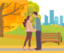 پیش‌نمایش فایل romantic-couple-is-sitting-in-garden-10988695 از پک فعالیت افراد