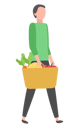 پیش‌نمایش فایل woman-is-carrying-vegetable-basket-10988720 از پک فعالیت افراد