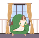 پیش‌نمایش فایل woman-is-relaxing-on-her-couch-10988698 از پک فعالیت افراد