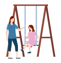 پیش‌نمایش فایل friends-are-swinging-10988669 از پک فعالیت افراد