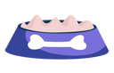 پیش‌نمایش فایل dog-food-in-blue-bowl-with-bone-print-13231332 از پک صاحبان حیوانات خانگی