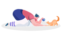 پیش‌نمایش فایل girl-playing-with-kitten-13231328 از پک صاحبان حیوانات خانگی