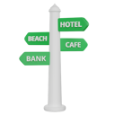 پیش‌نمایش فایل direction-sign-8564420 از پک سفر