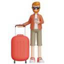 پیش‌نمایش فایل traveler-with-suitcase-8564422 از پک سفر