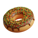 پیش‌نمایش فایل chocolate-donut-8564495 از پک غذا و نوشیدنی