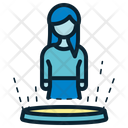 پیش‌نمایش فایل female-hologram-8571317 از پک متاورس