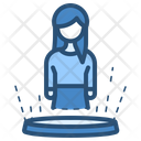 پیش‌نمایش فایل female-hologram-8571723 از پک متاورس