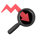 پیش‌نمایش فایل chart-down-zoom-7858674 از پک بحران اقتصادی