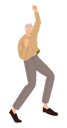 پیش‌نمایش فایل old-man-jumping-in-air-5632600 از پک مردم خوشحال