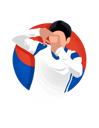 پیش‌نمایش فایل korean-player-celebrating-a-goal-6877969 از پک بازیکنان فوتبال در حال جشن