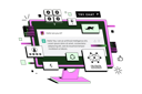 پیش‌نمایش فایل the-chatbot-is-displayed-on-the-computer-neural-network-generates-text-8668291 از پک رابط‌های برنامه محبوب