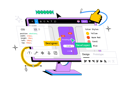 پیش‌نمایش فایل collaborative-web-application-for-interface-design-8854588 از پک ویرایشگرهای گرافیکی