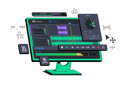 پیش‌نمایش فایل the-audio-editor-program-is-displayed-on-the-computer-8636214 از پک ویرایشگرهای گرافیکی