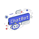 پیش‌نمایش فایل chatbot-butto-8769887 از پک دکمه‌های هوش مصنوعی