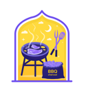 پیش‌نمایش فایل bbq-grill-9032365 از پک عید قربان