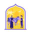پیش‌نمایش فایل cow-butcher-9032366 از پک عید قربان