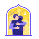 پیش‌نمایش فایل muslim-men-hugging-9032372 از پک عید قربان