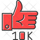 پیش‌نمایش فایل 10-k-likes-6081453 از پک دنبال کنندگان