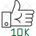 پیش‌نمایش فایل 10-k-likes-6081199 از پک دنبال کنندگان