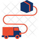 پیش‌نمایش فایل delivery-route-6167994 از پک تحویل لجستیک