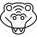پیش‌نمایش فایل crocodile-face-7001936 از پک چهره حیوانات