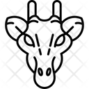 پیش‌نمایش فایل giraffe-face-7001944 از پک چهره حیوانات