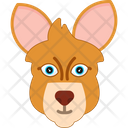 پیش‌نمایش فایل kangaroo-face-7002099 از پک چهره حیوانات