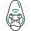 پیش‌نمایش فایل gorilla-face-7002246 از پک چهره حیوانات