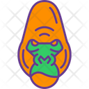 پیش‌نمایش فایل gorilla-face-7002495 از پک چهره حیوانات