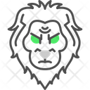 پیش‌نمایش فایل lion-face-7002601 از پک چهره حیوانات
