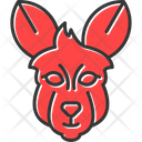 پیش‌نمایش فایل kangaroo-face-7002748 از پک چهره حیوانات