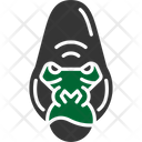 پیش‌نمایش فایل gorilla-face-7002895 از پک چهره حیوانات