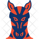 پیش‌نمایش فایل zebra-face-7003171 از پک چهره حیوانات