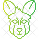 پیش‌نمایش فایل kangaroo-face-7003198 از پک چهره حیوانات