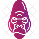 پیش‌نمایش فایل gorilla-face-7003395 از پک چهره حیوانات