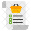 پیش‌نمایش فایل shopping-list-3454113 از پک خرید آنلاین