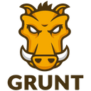 پیش‌نمایش فایل grunt-4 از پک لوگوی زبان برنامه نویسی