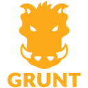 پیش‌نمایش فایل grunt-6 از پک لوگوی زبان برنامه نویسی