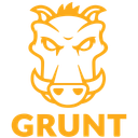 پیش‌نمایش فایل grunt-8 از پک لوگو رایگان