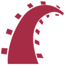 پیش‌نمایش فایل rails-1 از پک لوگو رایگان