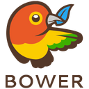 پیش‌نمایش فایل bower-2 از پک لوگوی زبان برنامه نویسی
