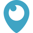 پیش‌نمایش فایل periscope-34 از پک لوگوهای رسانه های اجتماعی