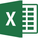 پیش‌نمایش فایل excel-2 از پک لوگوی برندهای مایکروسافت