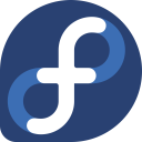 پیش‌نمایش فایل fedora از پک لوگوی سیستم عامل