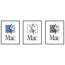 پیش‌نمایش فایل mac-21 از پک تاریخچه لوگوی اپل