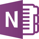 پیش‌نمایش فایل onenote از پک لوگوهای مایکروسافت